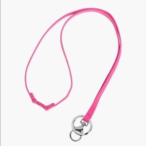 Vera Bradley Iconic Lanyard in Rose Petal